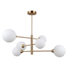 Lampa wisząca Italux Evora PND-55342-6-HB Mosiądz miodowy