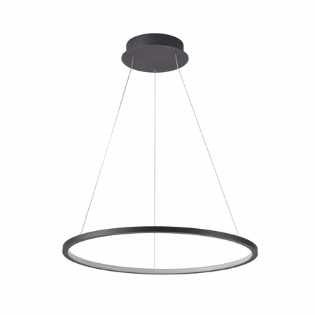 Lampa wisząca Italux PND-56135B-080RPC-BK-3KS4K-TRDIMM Czarny
