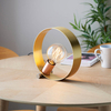 Lampa stołowa Endon Lighting Hoop 97665 mosiądz