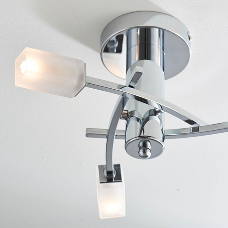 Lampa sufitowa Endon Lighting Havana 146-3CH chrom