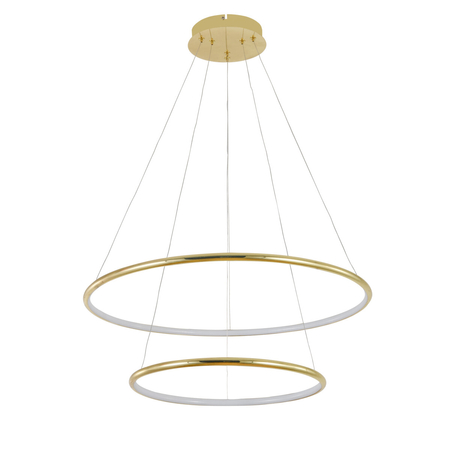 Lampa wisząca Zuma Line PL201004B-2GD MARSEILLE LAMPA WISZĄCA ZŁOTA/GOLD