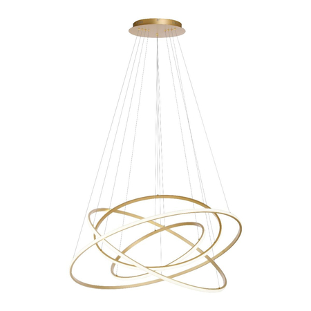 Lampa wisząca TESSARA Zuma Line 2124-60 mosiądz