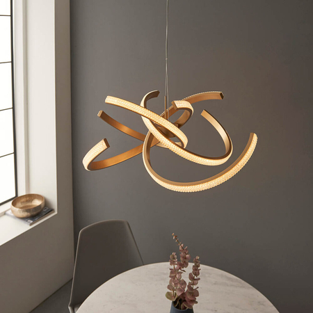 Endon Lighting Lampa wisząca 97614 złoty