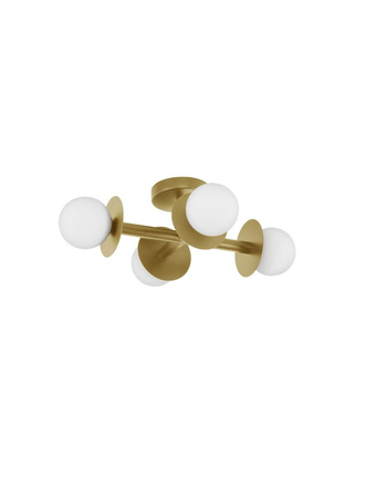Lampa sufitowa Luces Exclusivas URUAPAN złoty LE42892