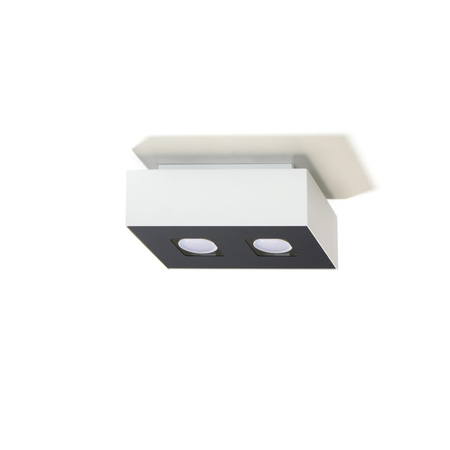 Sollux Lighting Plafon MONO 2 czarny SL.0071