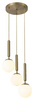 Lampa wisząca Rabalux Divina 5353 złoty