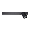 Milagro Kinkiet Magnet 9W+1xGU10 3000/4000K Czarny Prawy ML1126 CZARNY