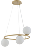 Sigma 33380 GAMA KOŁO 3 złoty beż lampa wisząca