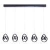 Endon Lighting Lampa wisząca 97624 czarny