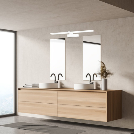 Milagro Kinkiet Splash 60cm 12W LED Biały ML5618 BIAŁY