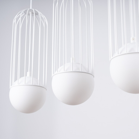 Sollux Lighting Lampa wisząca BRINA 3L biała SL.1333