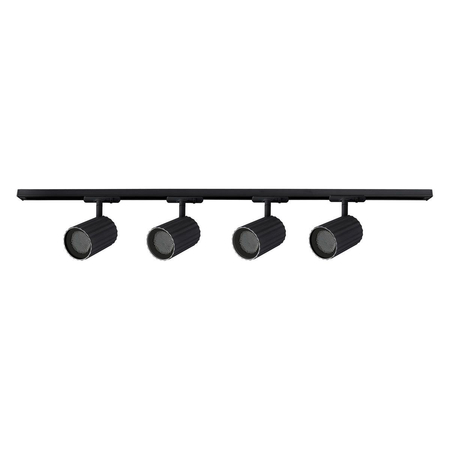 Tokio SET 1F 4xGU10 czarny LP-787 SET 1F BK