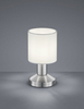 Lampa stołowa Trio 595400101 biały/srebrny