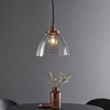 Lampa wisząca Endon Lighting Hansen Grand 106895 miedziany