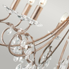 Żyrandol Elstead Lighting Christina patyna CRT8-SILVER-GOLD