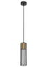 Sigma 33449 FOBIA 1 lampa wisząca czarny/złoty