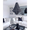 Lampa wisząca By Rydens Monarque 4200940-6513 chrom/czarny