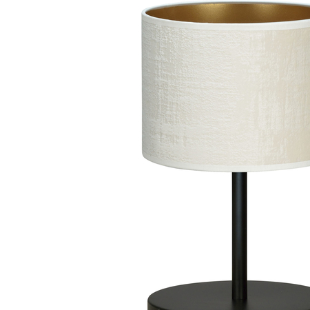 Lampa stołowa HILDE LN1 BL WHITE Emibig 1052/LN1 biały/czarny