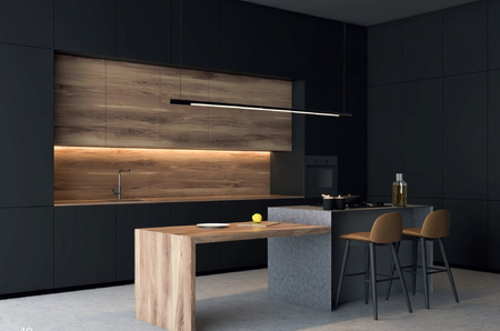 Lampa wisząca Maxlight P0358 czarny