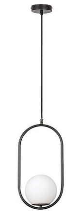 Lampa wisząca Rabalux Ghita 72028 czarny