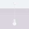 Sollux Lighting Lampa wisząca HALO 1 biała SL.1709