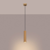 Sollux Lighting Lampa wisząca KARBON 1 złoty SL.1554