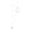Lampa wisząca Ideal Lux 160863 Boa SP1 Bianco
