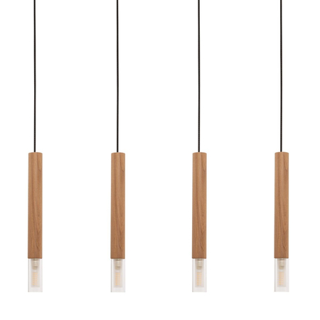 Lampa wisząca Zuma Line Madera 8620403 brązowy