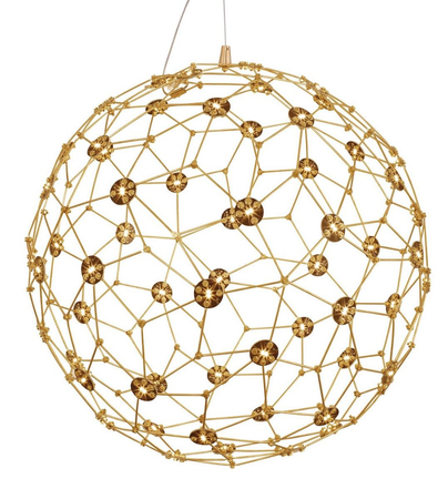 Lampa wisząca Luces Exclusivas ALTA LE41321 złoty