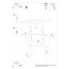 Sollux Lighting Plafon NERO 22,5 czarny/chrom SL.1409