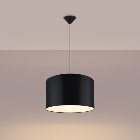Sollux Lighting Lampa wisząca NOVA 40 czarna SL.1406
