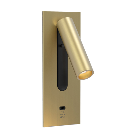 Kinkiet Astro Fuse 3 USB C 1215145 Matowy Złoty
