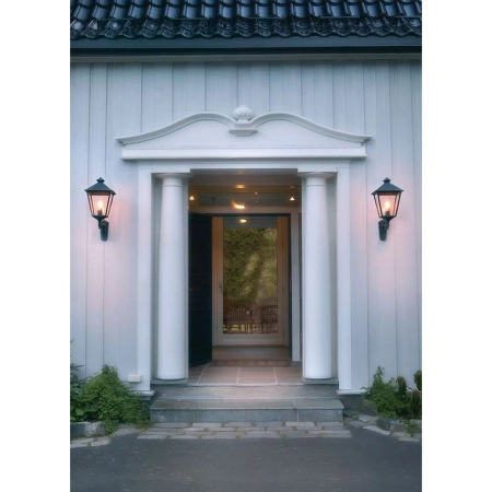 LONDON 481 BLACK E27 LED 9W ON ARM DOWN