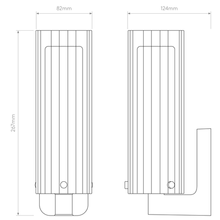 Kinkiet Astro Ottavino Wall 1411001 Polerowany Chrom