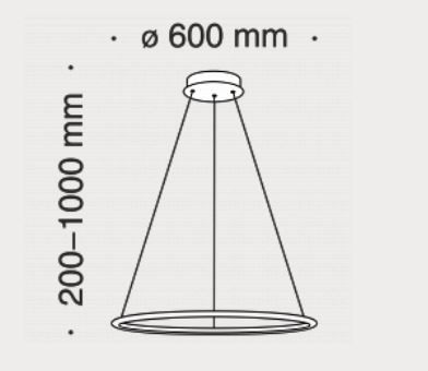 Lampa wisząca Maytoni MOD877PL-L36W Nola - Biała