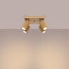 Sollux Lighting Plafon KARBON 4 złoty SL.1564