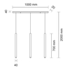 Lampa wisząca Shilo 7574 Yabu