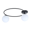Lampa sufitowa SOPRA 2 Emibig 1257/2 biały/czarny