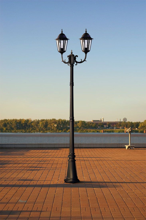 Lampa zewnętrzna LOZANA Kaja K-7006A2/2 CZARNY 