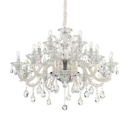 Żyrandol Ideal Lux 081564 Colossal SP15 Avorio