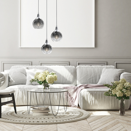 Milagro Lampa wisząca MONTE SILVER 3xE27 MLP8323 SREBRNY