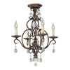 Żyrandol Elstead Lighting Chateau brązowy FE-CHATEAU4