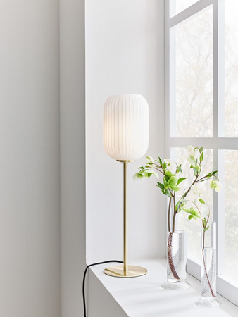 Lampa stołowa Markslöjd CAVA 108251 biały/złoty