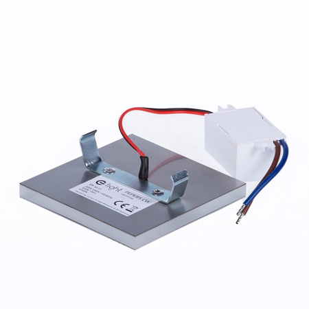Eko-Light Oprawa schodowa PEPERS Barwa Zimna 6500K EKS0941 BIAŁY / SREBRNY