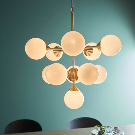 Endon Lighting Lampa wisząca 76500 mosiądz