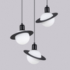 Sollux Lighting Lampa wisząca HYPERION 3P czarny SL.1359