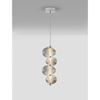 Lampa wisząca Luces Exclusivas TANVERA LE45207 szary i odcienie szarości