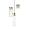 Lampa wisząca Zuma Line P0389-03D-0FD2 Gem