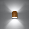 Sollux Lighting Kinkiet ORBIS naturalne drewno SL.0490