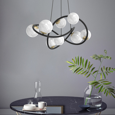 Lampa wisząca Zuma Line MD4922-8-EBGN NISYRO LAMPA WISZĄCA